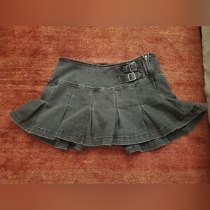 Wild Fable Black Mini Skater Skirt